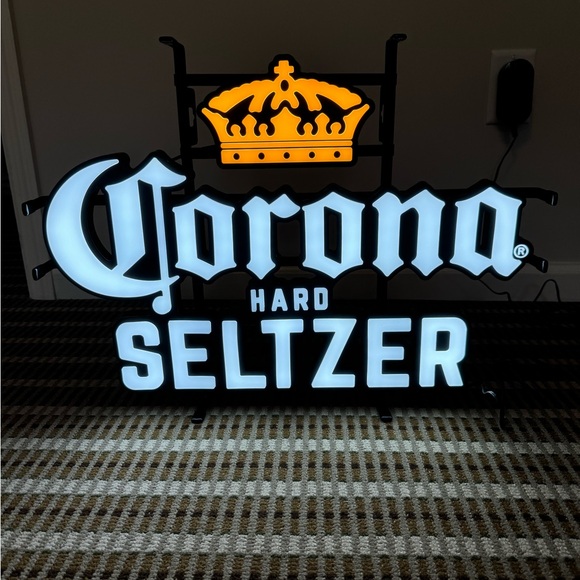 Corona hard seltzer neon sign - brand new with box - Picture 1 of 6